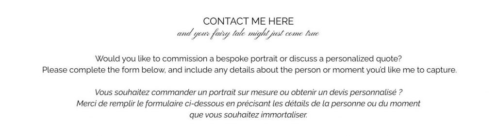 portrait watercolor made in france 